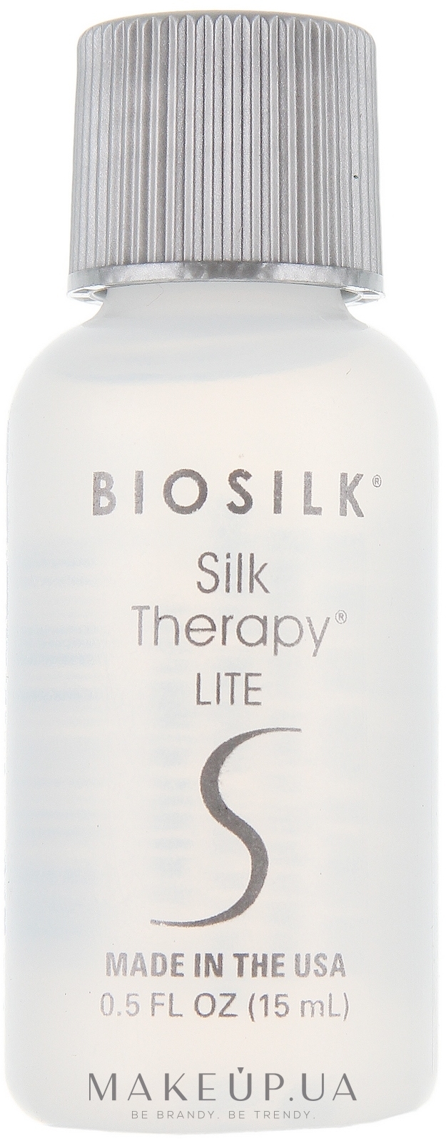 Несмываемый жидкий шелк для волос - BioSilk Silk Therapy Lite Silk Treatment — фото 15ml