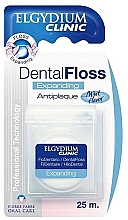 Зубная нить против зубного налета - Elgydium Clinic Dental Floss Expanding Antiplaque — фото N1