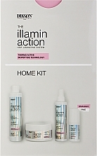 Набір - Dikson Illaminaction Home Kit (shmp/300ml + conc/300ml + cr/200ml + spray/80ml) — фото N1