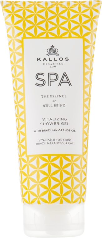 Гель для душу підбадьорливий - Kallos Cosmetics SPA Vitalizing Shower Gel — фото N1