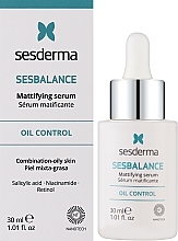 Сироватка для обличчя - SesDerma Laboratories Sesbalance Mattifying Serum — фото N2