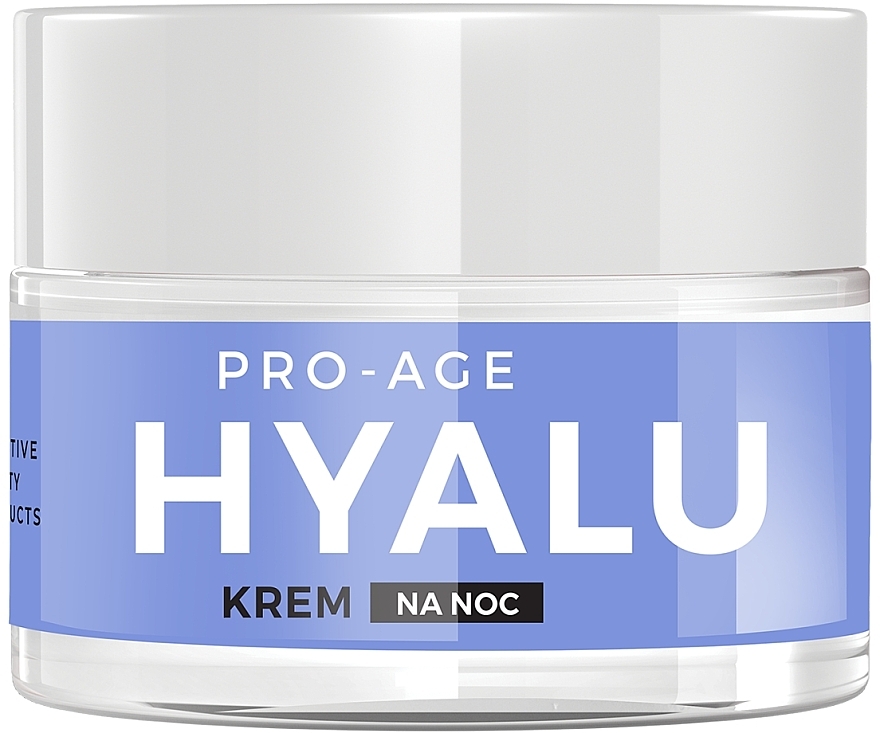 Разглаживающий ночной крем против морщин - AA Hyalu Pro-Age Night Cream — фото N3