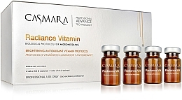 Парфумерія, косметика Концентрат для обличчя "Сяйний вітамін" - Casmara Radiance Vitamin Biological Protocol For Microneedling