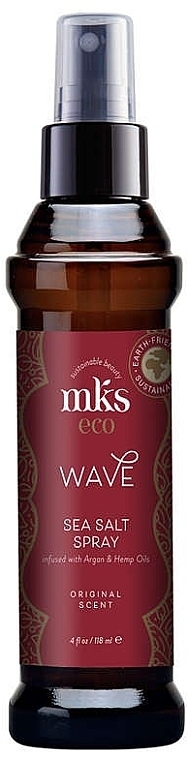 Спрей для волосся з морською сіллю - MKS Eco Wave Sea Salt Spray Original Scent — фото N1