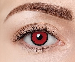 Цветные контактные линзы "Angelic Red", 2 шт. - Clearlab ClearColor Phantom — фото N3
