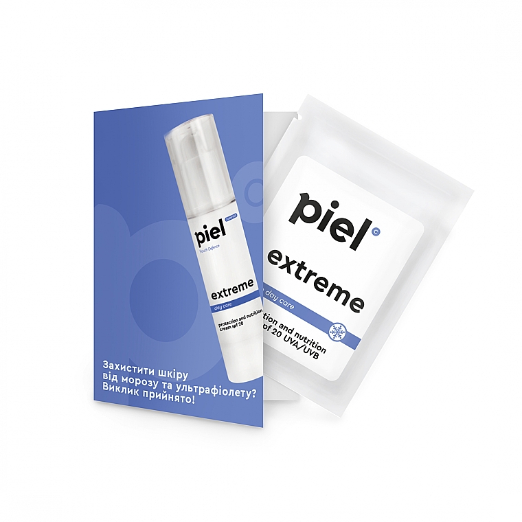Защитный дневной cold-крем для лица для всех типов кожи - Piel Cosmetics Extreme SPF 20 Cream (пробник) — фото N1