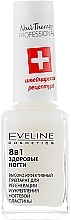 УЦЕНКА Лечебный препарат для ногтей 8в1 - Eveline Cosmetics Nail Therapy Total Action * — фото N9