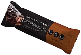 Парфумерія, косметика Протеїновий батончик "Подвійний шоколад" - Scitec Nutrition Proteinissimo Double Chocolate