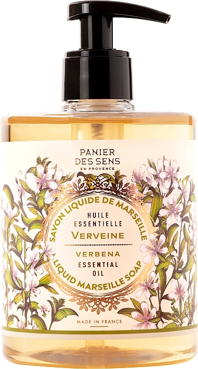 УЦЕНКА Марсельское жидкое мыло "Вербена" - Panier des Sens Verbena Liquid Marseille Soap * — фото N1