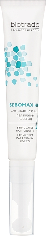 Стимулирующий гель против выпадения волос - Biotrade Sebomax HR Anti-Hair Loss Gel — фото N1