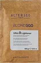Парфумерія, косметика Освітлювальний порошок - Alter Ego BlondEgo Ultra 9 Lightener
