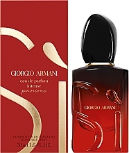 Giorgio Armani Si Passione Intense Refillable - Парфюмированная вода — фото N2