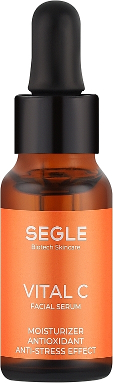 Сироватка зволожуюча з вітаміном С для обличчя - Segle Vital C Facial Serum — фото N2