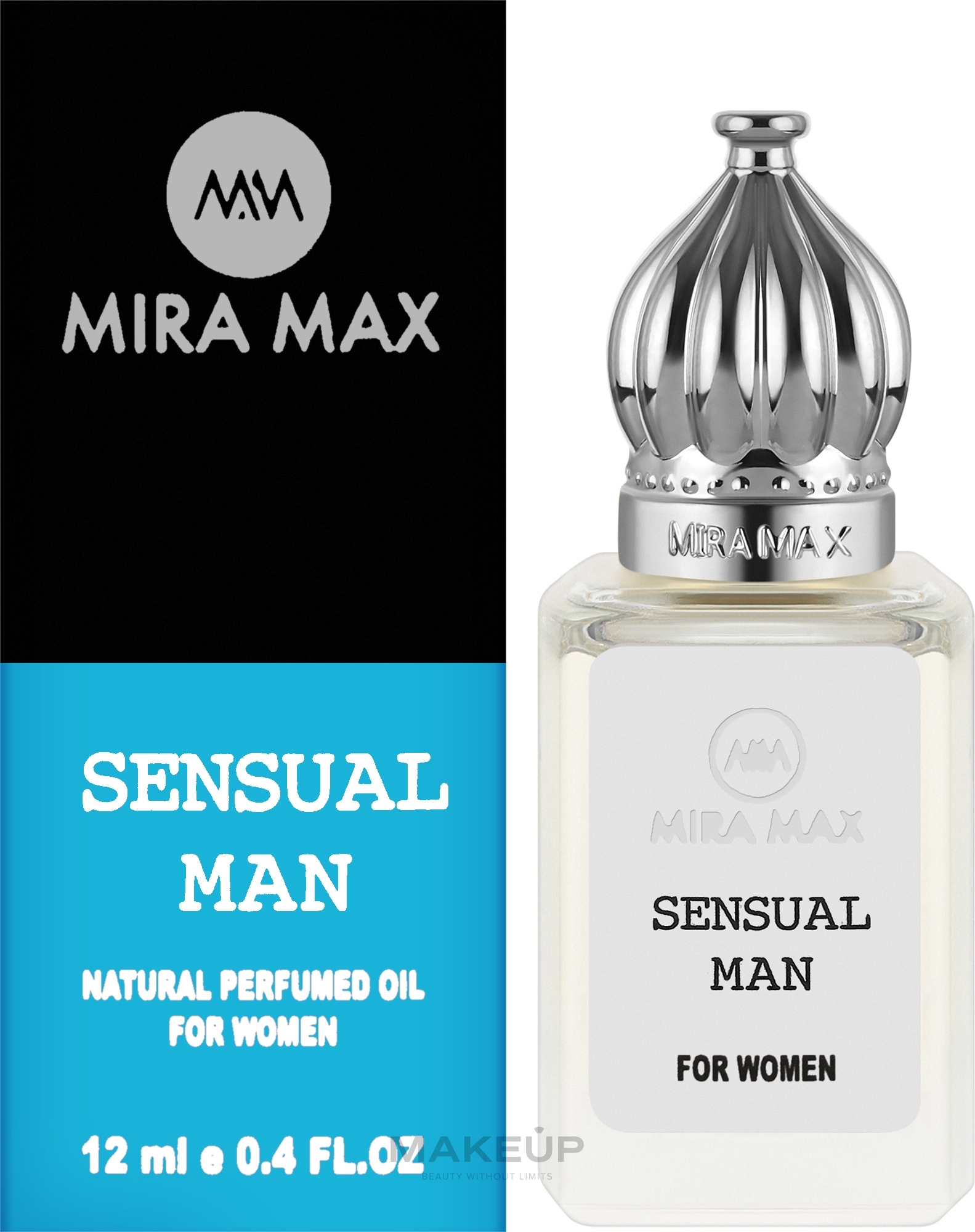 Mira Max Sensual Man - Парфюмированное масло для мужчин — фото 12ml