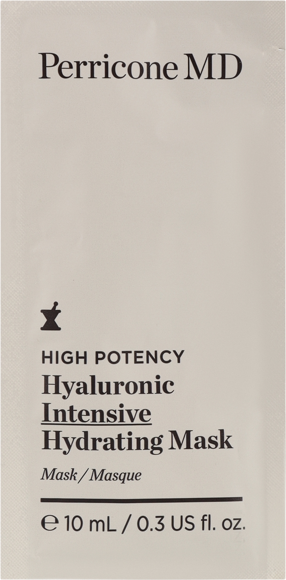 Интенсивная увлажняющая маска - Perricone MD High Potency Hyaluronic Intensive Hydrating Mask (мини)  — фото 10ml