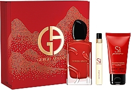 Духи, Парфюмерия, косметика Giorgio Armani Si Passione - Набор (edp/100ml + edp/10ml + b/lot/50ml)