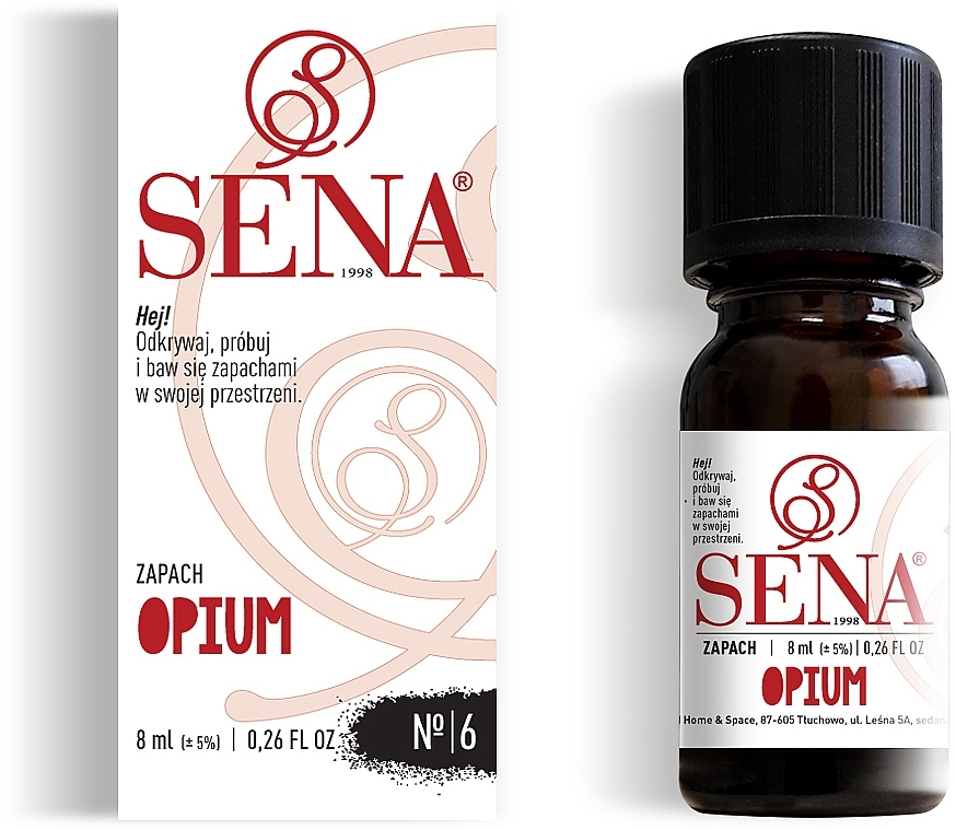 Ароматическое масло "Опиум" - Sena Aroma Oil №6 Opium — фото N1