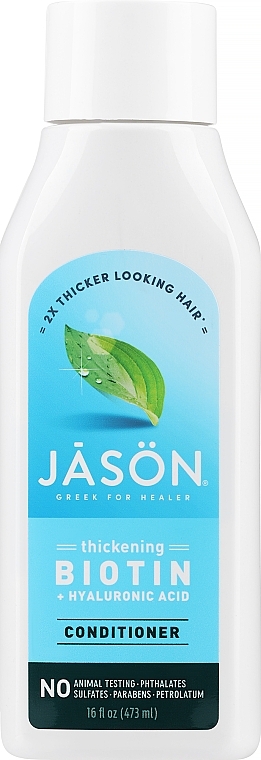 Відновлюючий кондиціонер для волосся - Jason Natural Cosmetics Biotin Conditioner — фото N1