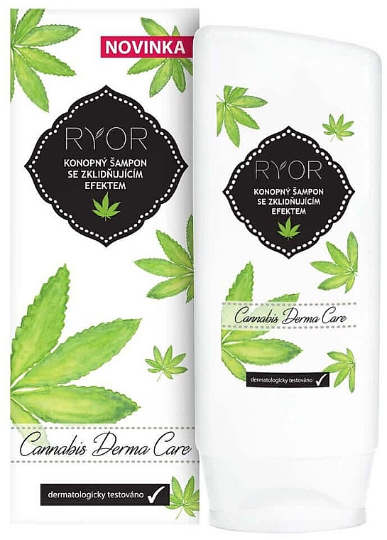 Конопляний шампунь - Ryor Cannabis Derma Care — фото N1