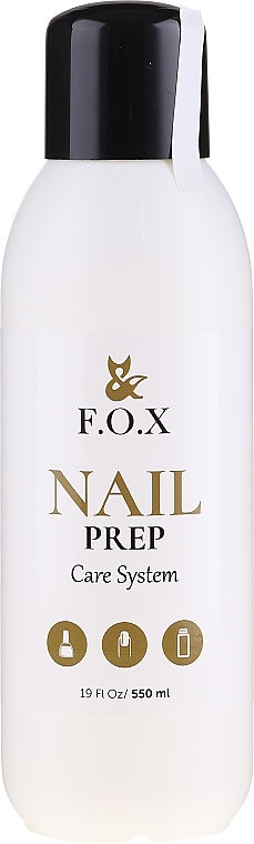 Дезінфектор та знежирювач для рук і нігтів - F. O. X Nail Prep — фото N5