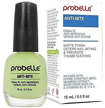 Средство против обгрызания ногтей - Probelle Anti Bite Base Coat — фото N4