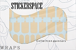 Дизайнерські наклейки для нігтів "Monogold" - StickersSpace — фото N1