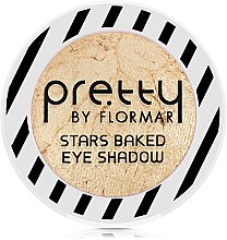 Запечені одноколірні тіні - Pretty By Flormar Eyeshadow — фото N2