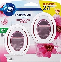 Парфумерія, косметика Ароматизатор для ванни "Квіти та весна" - Ambi Pur Bathroom Flowers & Spring Scent