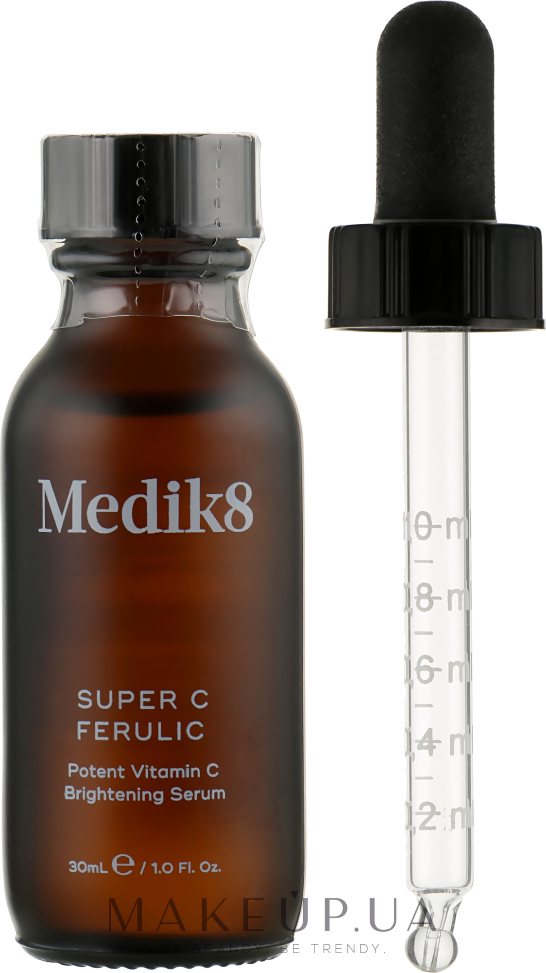 Сыворотка с витамином С и феруловой кислотой - Medik8 Super C Ferulic Potent Vitamin C Brightening Serum — фото 30ml