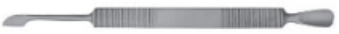 Двусторонний пушер для кутикулы, 5514-10 - Accuram Instruments Professional Cuticle Pusher — фото N1