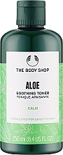Духи, Парфюмерия, косметика Успокаивающий тоник для лица "Алоэ" - The Body Shop Aloe Soothing Toner 