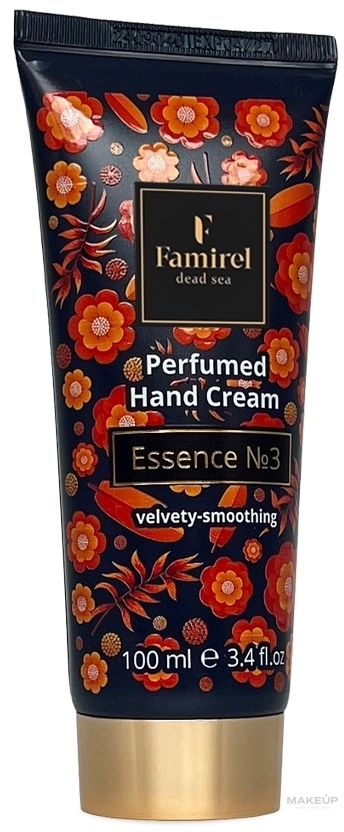 Парфумований крем для рук "Essence №3" - Famirel Perfumed Hand Cream — фото 100ml