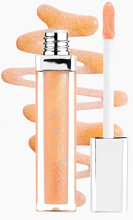 Зволожувальний блиск для губ - Sigma Beauty Hydrating Lip Gloss Glazed — фото N1