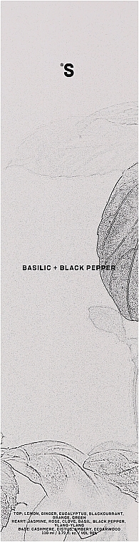 Аромадифузор "Базилік + чорний перець" - Sister's Aroma Basilic + Black Pepper — фото N4