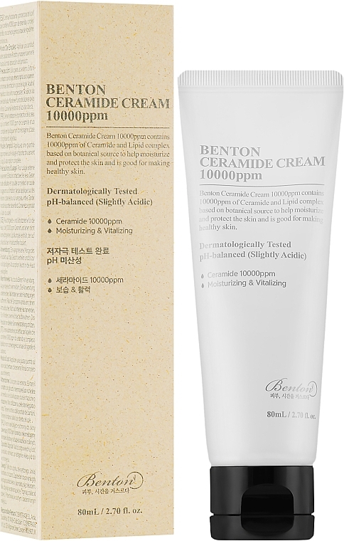 УЦЕНКА Крем с керамидами для лица - Benton Ceramide Cream * — фото N2