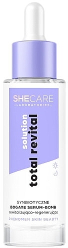 Синбіотична сироватка для обличчя - SheCare Total Revital Solution Rich Serum — фото N1