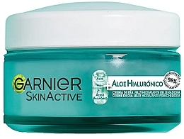 Зволожувальний гель-крем для обличчя - Garnier Skin Active Hyaluronic Aloe Moisturizing Jelly Day Cream — фото N2