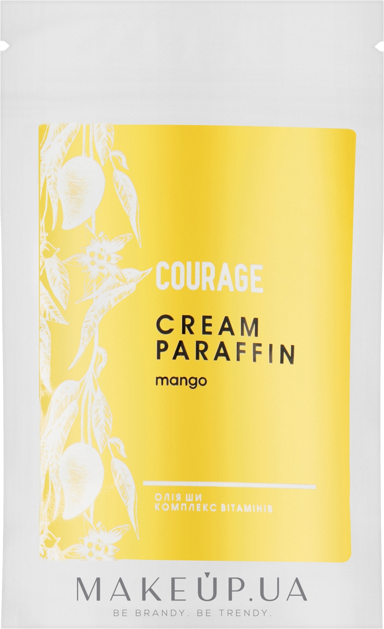 Крем-парафин для парафинотерапии "Манго" - Courage Cream Paraffin Mango (мини) — фото 50g