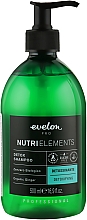 Шампунь для волос - Parisienne Italia Evelon Pro Nutri Elements Detox Shampoo Organic Ginger — фото N1