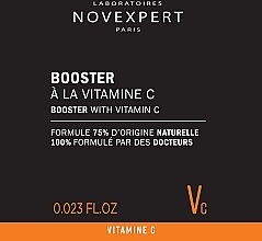 Сыворотка-бустер с витамином С - Novexpert Vitamin C Booster (пробник) (саше) — фото N2