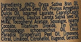 Освітлювальна олія для тіла з конопляною олією - Cannamea Shimmering Body Oil With Help Oil — фото N3