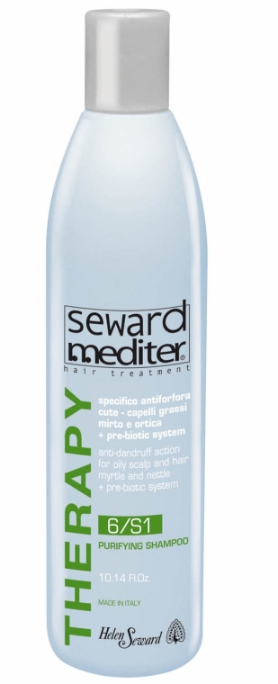 Шампунь проти лупи для жирної шкіри голови - Helen Seward Therapy Purifying Shampoo — фото N1