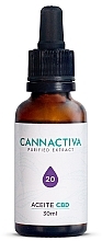 Очищенное масло CBD 20% полного спектра - Cannactiva Purified CBD Oil 20% Full Spectrum — фото N4