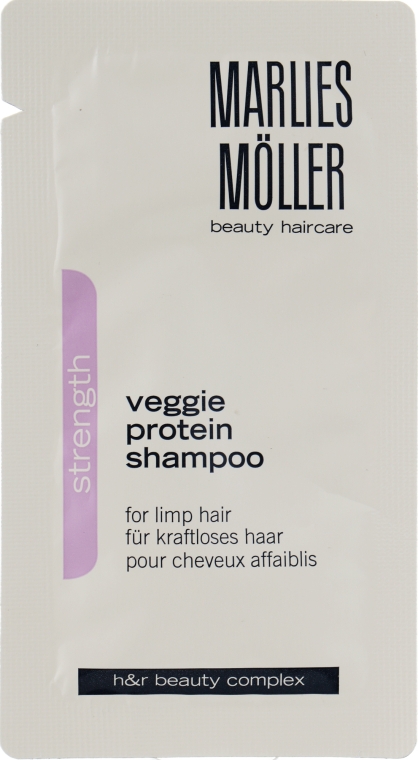 Шампунь для волос - Marlies Moller Strength Veggie Protein Shampoo (пробник) — фото N1