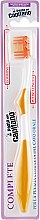 Зубна щітка, середня, жовта - Pasta Del Capitano Toothbrush Complete Medium — фото N1