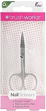 Духи, Парфюмерия, косметика Ножницы для ногтей - Brushworks Nail Scissors