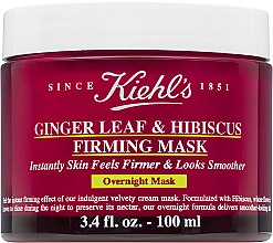 Духи, Парфюмерия, косметика Ночная маска для упругости и гладкости кожи лица - Kiehl's Ginger Leaf & Hibiscus Firming Mask