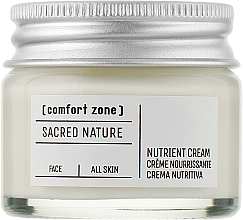 Парфумерія, косметика Живильний крем для обличчя - Comfort Zone Sacred Nature Nutrient Cream (міні)