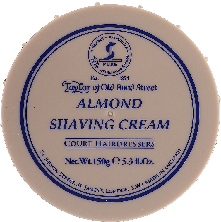 Крем для гоління "Мигдаль" - Taylor of Old Bond Street Almond Shaving Cream Bowl — фото N1