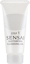 Очищающий гель - Sensai Silky Purifying Cleansing Gel Step 1 (пробник) — фото N2